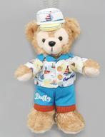 中古ぬいぐるみ ダッフィー(ダッフィーのサニーファン) ぬいぐるみバッジ 「Duffy and Friends-ダッフィー＆フ