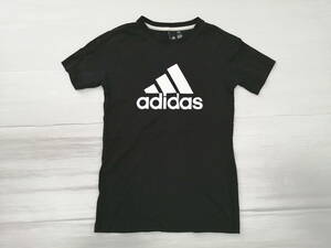 アディダス キッズTシャツ 150サイズ Tシャツ adidas ビッグロゴ　　 デカロゴ コットン ストレッチ 石瀬3730