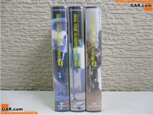 HK66 新品/未開封 THE CHECKERS/チェッカーズ 1992 FINAL TOUR ACOUSTIC CORNER Vol.Ⅰ～Vol.Ⅲ VHS/ビデオ セット