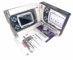 極美品　ワンダースワンカラー 本体　クリスタル　ブラック　WonderSwan