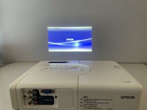 エプソン EPSON DVDプレイヤー 一体型 ホームプロジェクター EH-DM2 本体のみ　中古　通電確認済み 動作未確認 ジャンク品