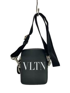 VALENTINO◆ショルダーバッグ/VLTNロゴ/-/BLK