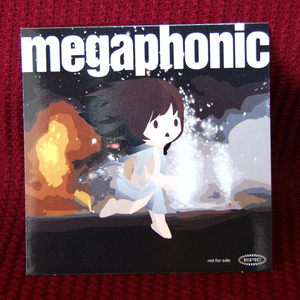 YUKI「megaphonic購入特典ジャケットステッカー」未使用品 ゆきんこ 完全生産限定LPレコード アナログアルバム メガフォニックEPICエピック