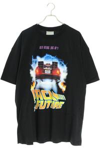 ブイティーエムエヌティーエス Tシャツ VL14TR540B サイズ:XL バックトゥザフューチャーグラフィックTシャツ 中古 BS99