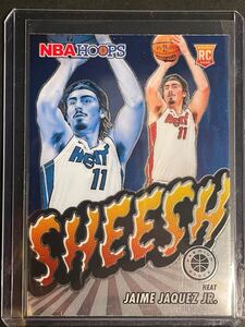 Jaime Jaquez Jr. NBA Hoops Premium Stock Sheesh ルーキーカード NBA カード 2023/2024