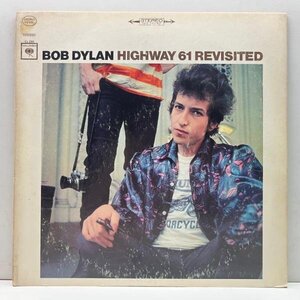 美盤!! USオリジナル 白矢 2eyeラベ BOB DYLAN Highway 61 Revisited (