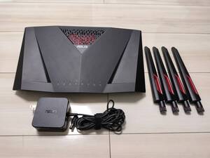 ※ジャンク品※ ASUS RT-AC88U Wireless AC3100 Dual Band Gigabit Router Wi-Fiルーター