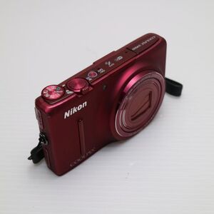 美品 COOLPIX S9500 ヴェルヴェットレッド 即日発送 デジカメ Nikon 本体 あすつく 土日祝発送OK