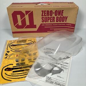 ZERO-ONE SUPER BODY【RX-7 FD-3S】1/10 GP RCカー用 ボディ No.37（66077）WIDE BODY for GP ABCホビー ゼロワン スーパーボディ ラジコン