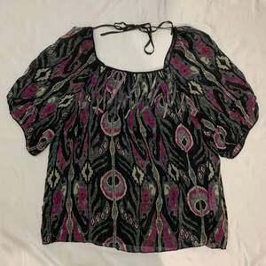 vivienne tam ヴィヴィアンタム　トップス　カットソー　トップス　tops pink black ピンク　黒