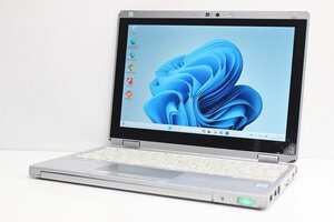 1円スタート ノートパソコン 2in1PC Windows11 WPS office搭載 Panasonic レッツノート CF-RZ6 第7世代 Core i5 SSD256GB メモリ8GB