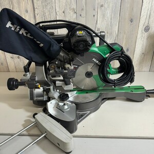 【中古品】★ハイコーキ(HIKOKI ※旧:日立工機) 卓上スライド丸のこ C7RSHD