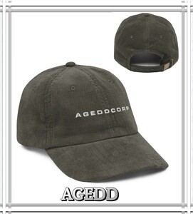 AGEDDCORP Cranberry hat AGEDD コーデュロイキャップ 限定モデル 帽子