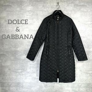 『DOLCE&GABBANA』ドルチェ (L) キルティングコートジャケット