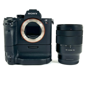 ソニー SONY α7RII ILCE-7RM2＋Vario-Tessar T* FE 24-70mm F4 ZA OSS SEL2470Z＋VG-C2EM デジタル ミラーレス 一眼カメラ 【中古】