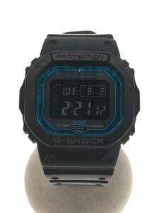 CASIO◆ソーラー腕時計/G-SHOCK/デジタル/BLK/GW-B5600-2JF