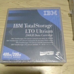 IBM製　LTO データカートリッジ4本　新品　冷暗所保管 