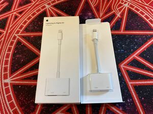 【純正】Apple HDMI変換 Digital AVアダプタ MD826AM/A ミラーリング Lightning iPhone iPad ライトニング