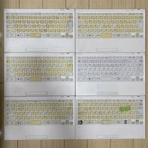 100円スタート♪ 6台【動作未確認】VAIO TAB 11 タブレット 対応 無線キーボード VGP-WKB16