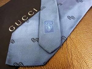 @bv@5548◆良品 グッチ【GUCCI】 総ＧＧロゴ柄 ネクタイ