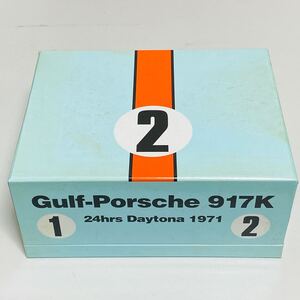 【中古品】NSR 1/32 Gulf Porsche 917K 24hrs Daytona 1971 #1 #2 ポルシェ デイトナ ガルフ スロットカー ミニカー モデルカー 動作未確認