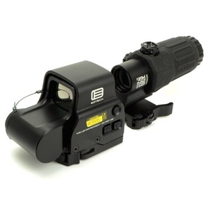 EoTech XPS-3 タイプ ドットサイト ＆ G33-STS タイプ 3倍ブースター セット NEWマーキングver ブラック