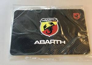 アバルト ロゴ入りアンチスリップマット　ABARTH 滑り止めマット