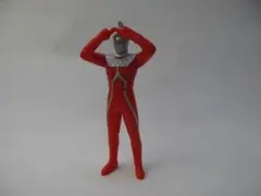 中古　バンダイ　ウルトラセブン　エメリウム光線ポーズ　約17㎝　ソフビ