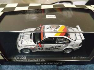 1/43 MINICHAMPS 2003年ETCCバルセロナ　ヒート2ウィナー　BMW320i#43 D・ミューラー