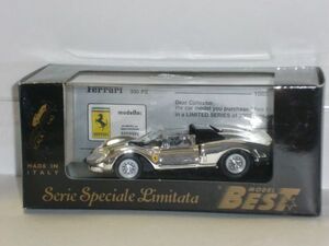 ☆1/43 BEST MODEL FERRARI 330 P2 銀