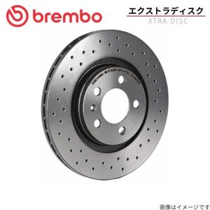 ブレーキディスク ポロ(6R) 6RCTH フォルクスワーゲン ブレンボ エクストラディスク リア左右セット brembo 08.7165.1X ブレーキローター