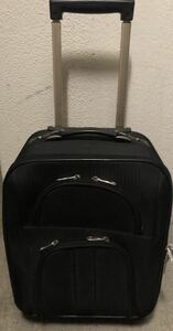 小型　ソフトスーツケース　取っ手２段階伸縮式　コロ減り少なし　中古