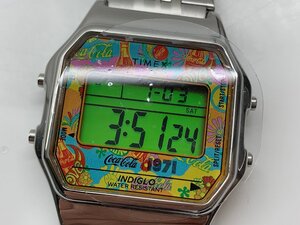 【稼動品】TIMEX Classic Digital コカコーラコラボ TW2V25900 時計 タイメックス デジタル クォーツ ユニセックス 腕時計 箱