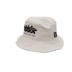 STUSSY CDG Canvas Bucket Hat スチューシー コムデギャルソン バケットハット ホワイト サイズ L/XL