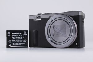 【動作美品】パナソニック Panasonic LUMIX DMC-TZ60 ブラック 動作確認済 バッテリー