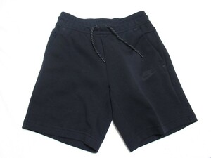 NIKE NSW テックフリース キッズ ショートパンツ 黒 ブラック 130 ナイキ 子供 ボーイズ ハーフパンツ DA0826-010