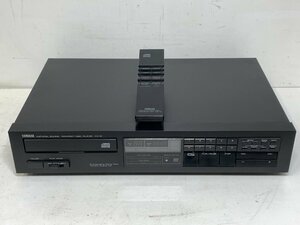 【ジャンク】YAMAHA CD-2＜通電可・再生不可＞リモコン付き RS-2 ヤマハ CDプレーヤー MADE IN JAPAN ※引取り可 □