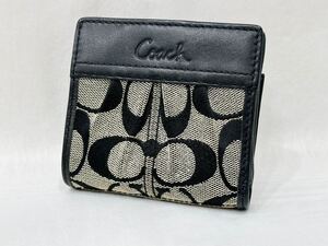 ◇ COACH コーチ シグネチャー ミニ財布 保管品◇