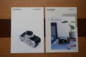 富士フイルム　X100V　X100Ⅵ　カタログ　2冊セット