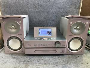 動作品　K-3016 SONY/ソニー HDDコンポ ネットジューク NAS-D55HD SS-D55HD