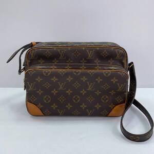 1円 ルイヴィトン Louis Vuitton ナイル ショルダーバッグ ブラウン モノグラム YH269