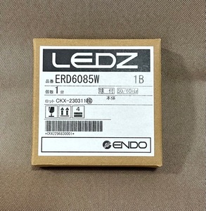 遠藤照明 LED ミニダウンライト 電球色 埋込穴75 「ERD6085W」