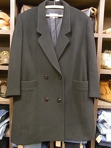 TRESBIENO CASHMERE DUBLE COAT SIZE 9 カシミア 40% ダブル コート チェスター