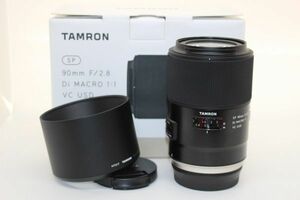 ■新品同様品■タムロン TAMRON SP 90mm F2.8 Di MACRO 1:1 VC USD F017 Canon キヤノン用 #Z2952