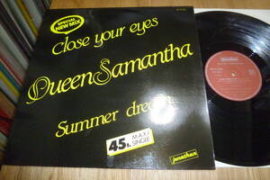  12” QUEEN SAMANTHA // CLOSE YOUR EYES (REMIX)