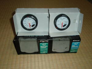 【廃盤未使用】DefiリンクメーターΦ52水温計・油圧計セット