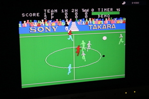 MSX スーパーサッカー SUPER SOCCER レトロゲーム カートリッジ ROMソフト　