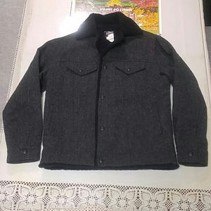 johnson woolen mills ジョンソンウーレンミルズ 内ボア ウール JKT size L made in USA