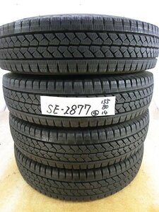 SE-2877 中古スタッドレス ブリヂストン BLIZZAK VL1 155/80R14 88/86N (4本)