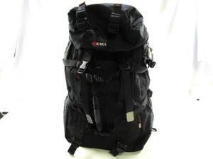 【送900円】3978　KAKA　カカ　リュックサック　デイパック　バックパック　ブラック　アウトドア　登山　2008KAYA　2Way　